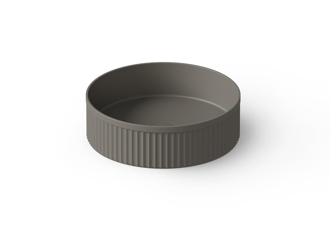 Dea Design Раковина чаша d40x12h см, Solid Surface, цвет: grey DD9802 400 3