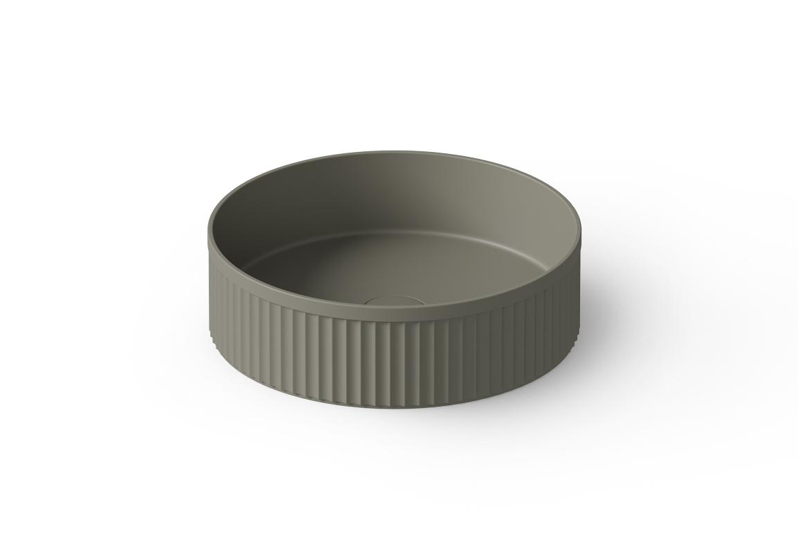 Dea Design Раковина чаша d40x12h см, Solid Surface, цвет: light grey DD9802 400 4