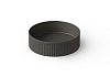 Dea Design Раковина чаша d40x12h см, Solid Surface, цвет: graphite DD9802 400 5