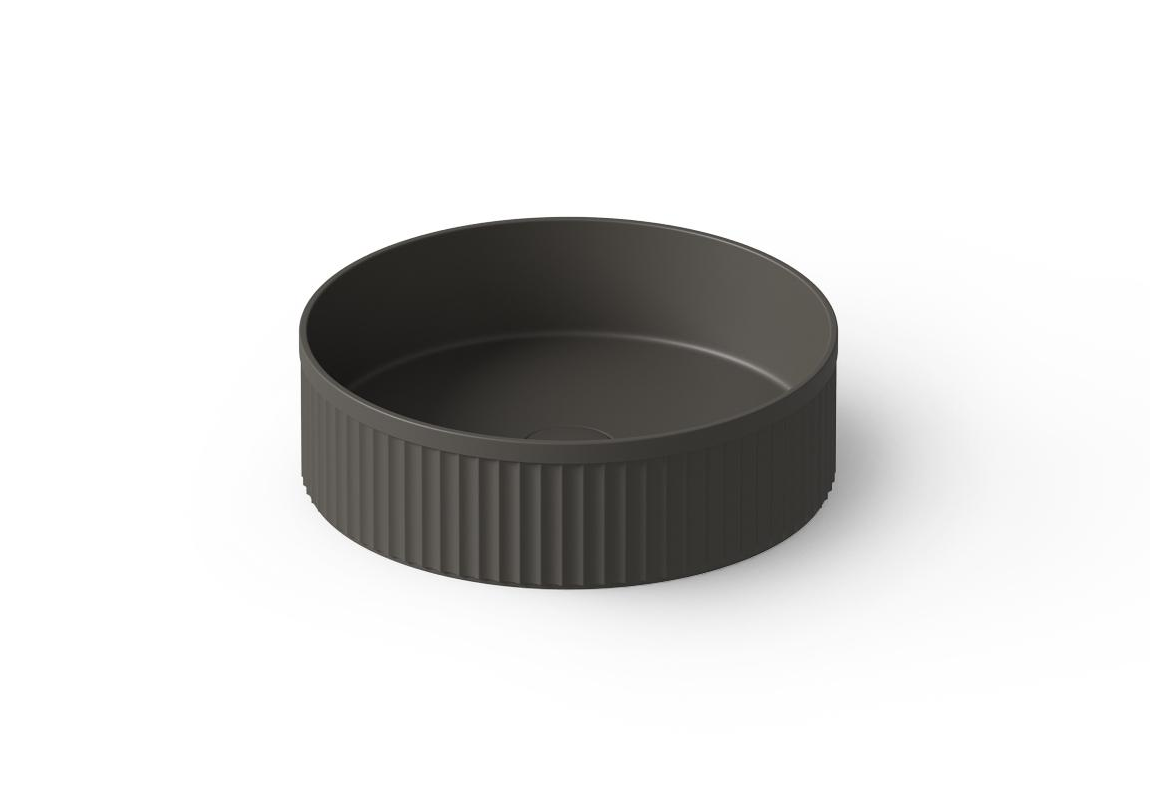 Dea Design Раковина чаша d40x12h см, Solid Surface, цвет: graphite DD9802 400 5