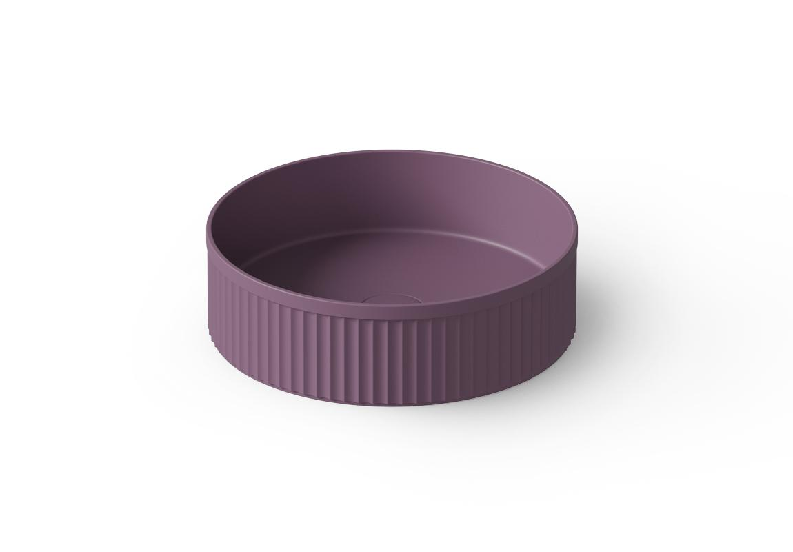 Dea Design Раковина чаша d40x12h см, Solid Surface, цвет: lavender DD9802 400 8