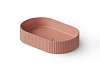 Dea Design Раковина чаша 55x35x12h см, Solid Surface, цвет: lotus DD9811 550 13