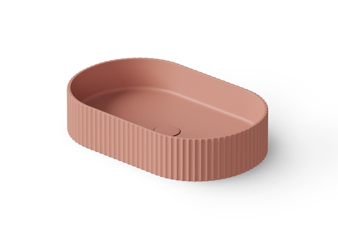 Dea Design Раковина чаша 55x35x12h см, Solid Surface, цвет: lotus DD9811 550 13