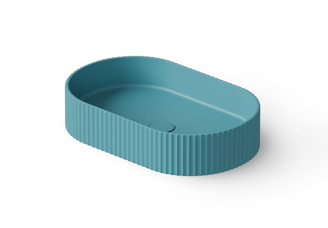 Dea Design Раковина чаша 55x35x12h см, Solid Surface, цвет: wave DD9811 550 15