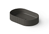 Dea Design Раковина чаша 55x35x12h см, Solid Surface, цвет: graphite DD9811 550 5