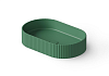 Dea Design Раковина чаша 55x35x12h см, Solid Surface, цвет: sage DD9811 550 9