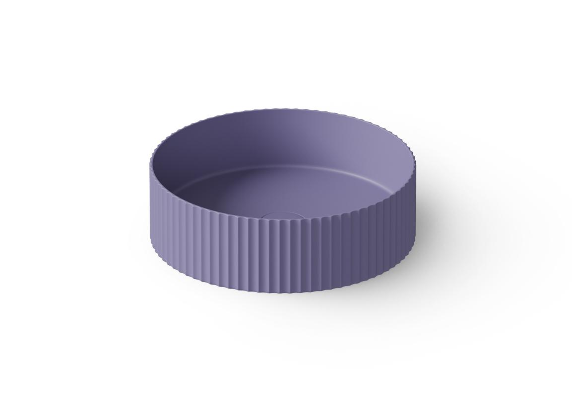 Dea Design Раковина чаша d40x12h см, Solid Surface, цвет: lilac DD9812 400 14