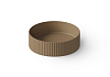 Dea Design Раковина чаша d40x12h см, Solid Surface, цвет: light camel DD9812 400 2