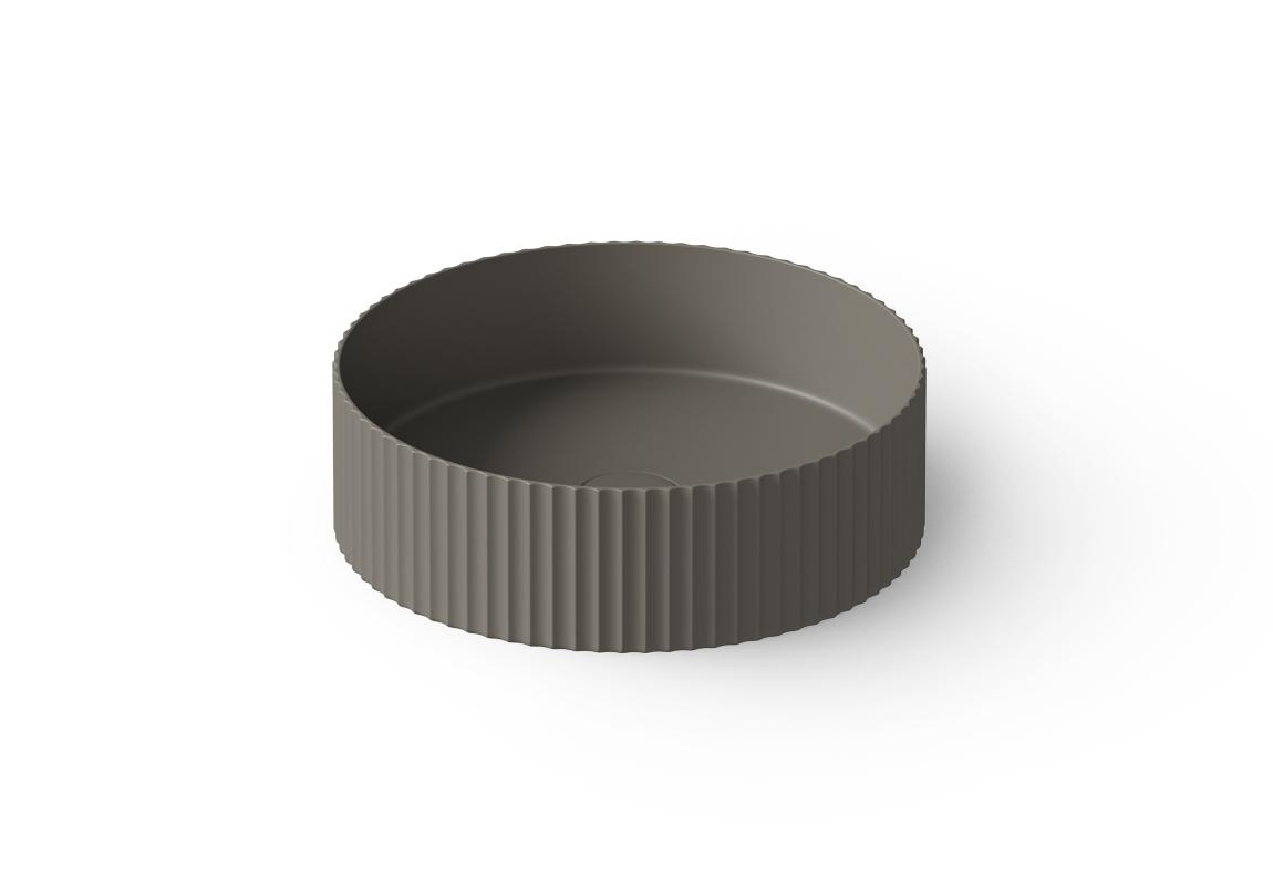 Dea Design Раковина чаша d40x12h см, Solid Surface, цвет: grey DD9812 400 3