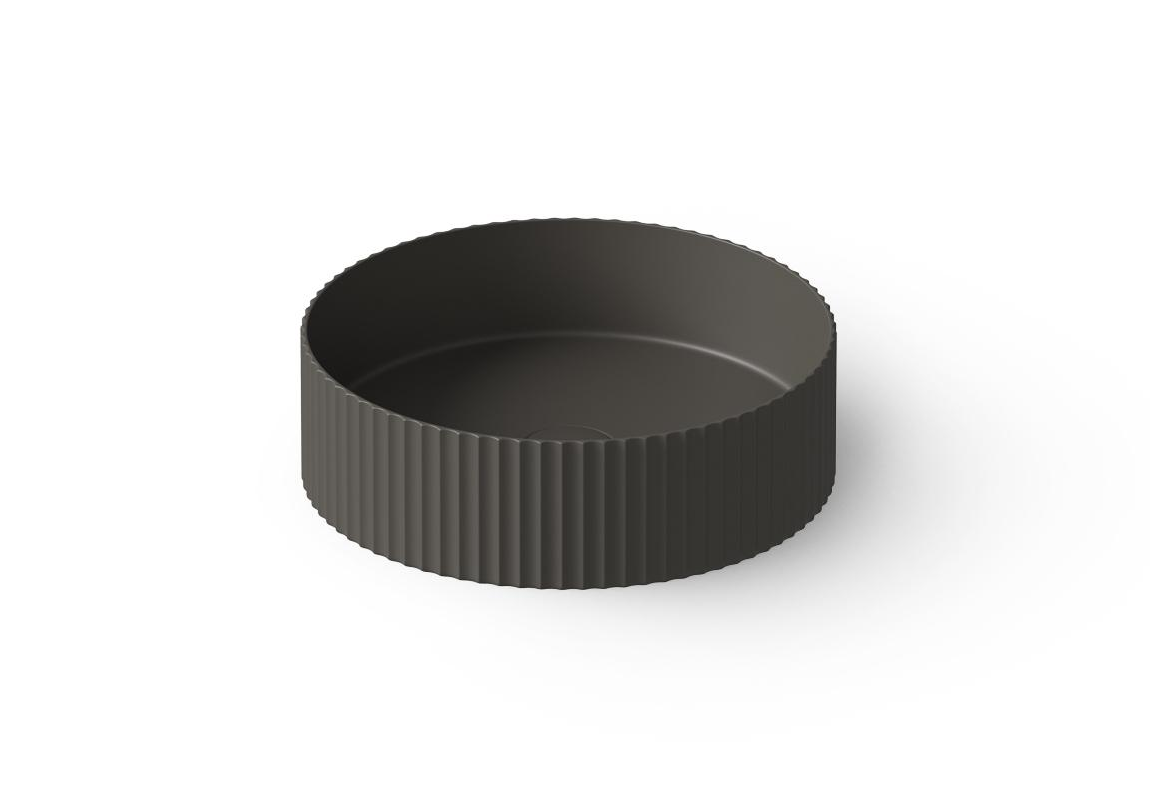 Dea Design Раковина чаша d40x12h см, Solid Surface, цвет: graphite DD9812 400 5