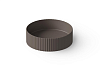 Dea Design Раковина чаша d40x12h см, Solid Surface, цвет: grey brown DD9812 400 6