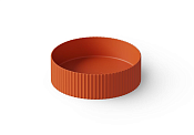 Dea Design Раковина чаша d40x12h см, Solid Surface, цвет: orange DD9812 400 7