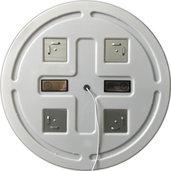 BelBagno Зеркало d80 см, с подсветкой по периметру, подогревом и выключателем, цвет: хром глянцевый SPC-RNG-800-LED-TCH-WARM