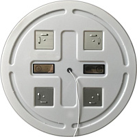 BelBagno Зеркало d80 см, с подсветкой по периметру, подогревом и выключателем, цвет: хром глянцевый SPC-RNG-800-LED-TCH-WARM