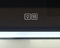 BelBagno Зеркало 120x80h см, с подсветкой по периметру, подогревом и выключ., цвет: хром глянцевый SPC-GRT-1200-800-LED-TCH-WARM