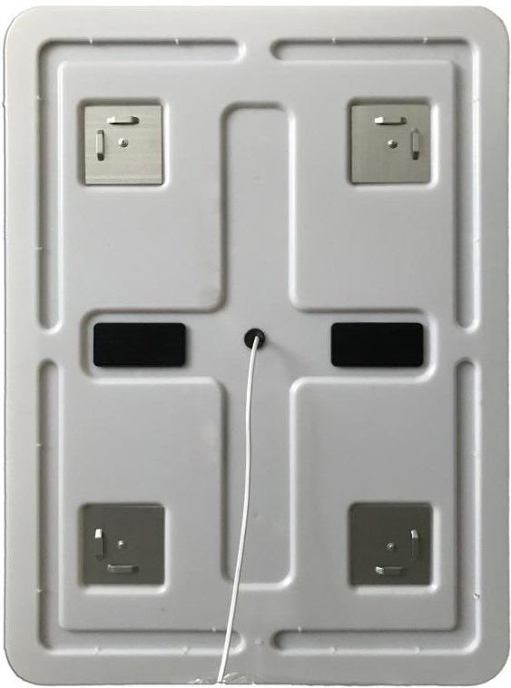 BelBagno Зеркало 60x80h см, с подсветкой по периметру, подогревом и выключ., цвет: хром глянцевый SPC-MAR-600-800-LED-TCH-WARM