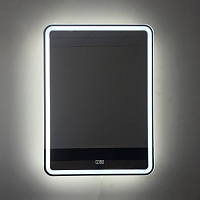 BelBagno Зеркало 60x80h см, с подсветкой по периметру, подогревом и выключ., цвет: хром глянцевый SPC-MAR-600-800-LED-TCH-WARM