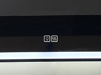 BelBagno Зеркало 60x80h см, с подсветкой по периметру, подогревом и выключ., цвет: хром глянцевый SPC-MAR-600-800-LED-TCH-WARM