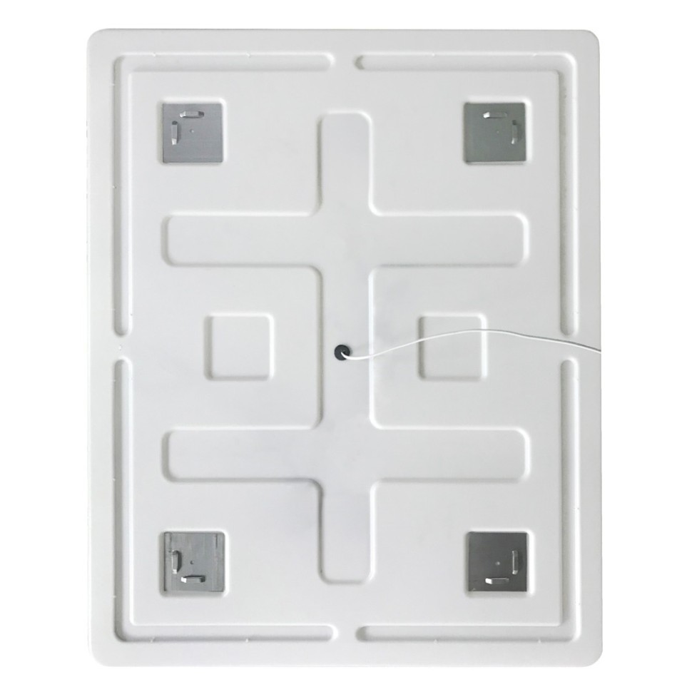 BelBagno Зеркало 70x80h см, с подсветкой по периметру и выключателем, цвет: хром глянцевый SPC-MAR-700-800-LED-TCH