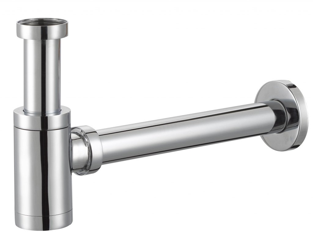 BelBagno Сифон для раковины латунный, цвет: хром глянцевый BB-SMT2-01