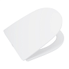 BelBagno Lounge Крышка-сиденье для унитаза, с микролифтом, цвет: белый глянцевый BB045/051SC