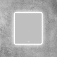 BelBagno Зеркало 70x80h см, с подсветкой по периметру, подогревом и выключ., цвет: хром глянцевый SPC-MAR-700-800-LED-TCH-WARM