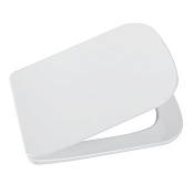 BelBagno Alpina Крышка-сиденье для унитаза, с микролифтом, цвет: белый глянцевый BB3103/3106SC