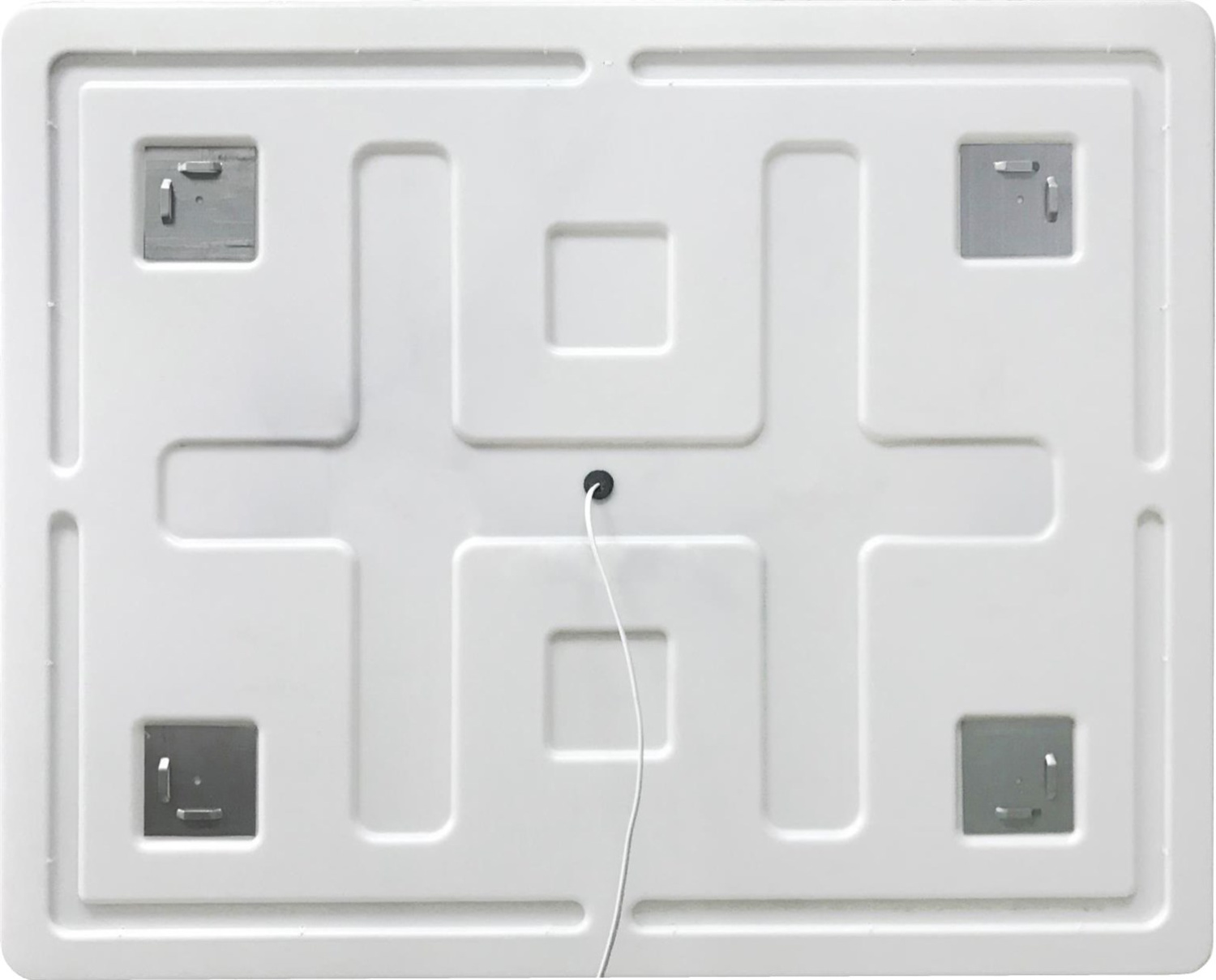 BelBagno Marino Зеркало 90x80h см, с подсветкой, подогревом и выключателем, цвет: хром глянцевый SPC-MAR-900-800-LED-TCH-WARM