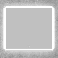 BelBagno Marino Зеркало 90x80h см, с подсветкой, подогревом и выключателем, цвет: хром глянцевый SPC-MAR-900-800-LED-TCH-WARM