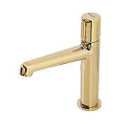 BelBagno Uno Смеситель для раковины, без д/к, длина излива 13,4 см, цвет: золото глянцевое UNO-LVM-ORO