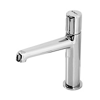 BelBagno Uno Смеситель для раковины, без донного клапана, длина излива 13,4 см, цвет: хром глянцевый UNO-LVM-CRM