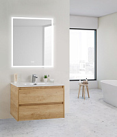 BelBagno Зеркало 70x80h см, с подсветкой, подогревом и выключателем, цвет: хром глянцевый SPC-GRT-700-800-LED-TCH-WARM