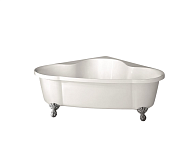 BelBagno Ванна акриловая угловая 150x150 см без слива-перелива, цвет: белый глянцевый Bb07