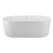 BelBagno Ванна акриловая отдельностоящая 170x80 см в компл. со сливом-переливом, цвет: белый матовый Bb411-1700-800-Matt