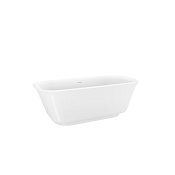 BelBagno Ванна акриловая отдельностоящая 170x80см в комп. со сливом-переливом, цвет: белый глянцевый Bb702-1700-800-K