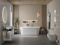 BelBagno Ванна акриловая пристенная 155x70 см в комплекте со сливом-переливом, цвет: белый глянцевый Bb711-1550-700