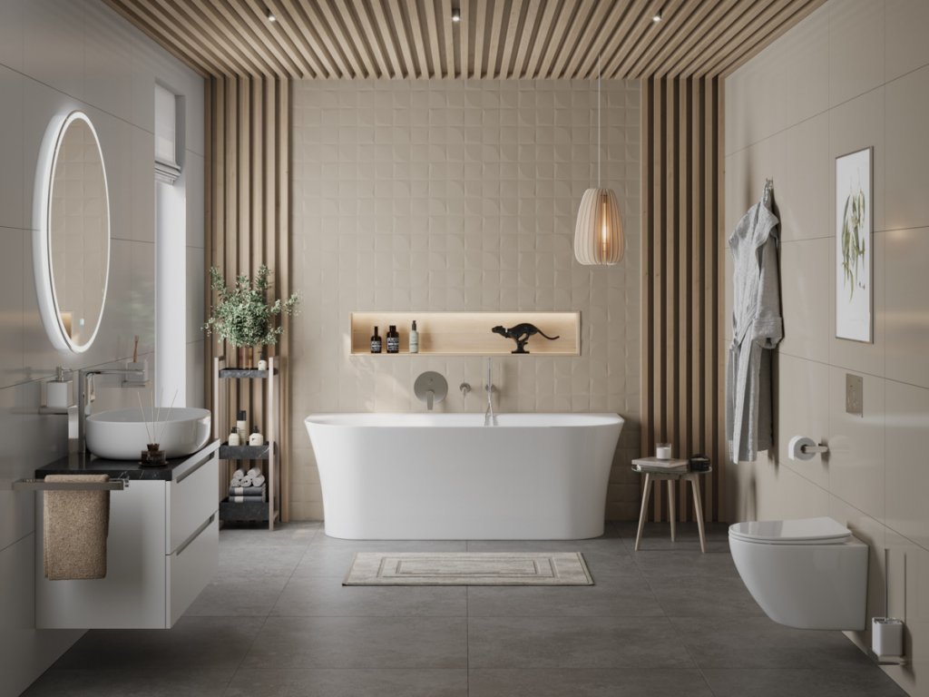 BelBagno Ванна акриловая пристенная 170x75 см в комплекте со сливом-переливом, цвет: белый глянцевый Bb711-1700-750