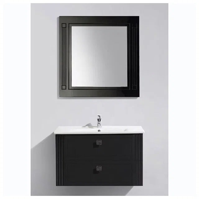 BelBagno Зеркало 100x80h см, без подсветки, цвет: черный матовый Atria-Spc-1000-Nl