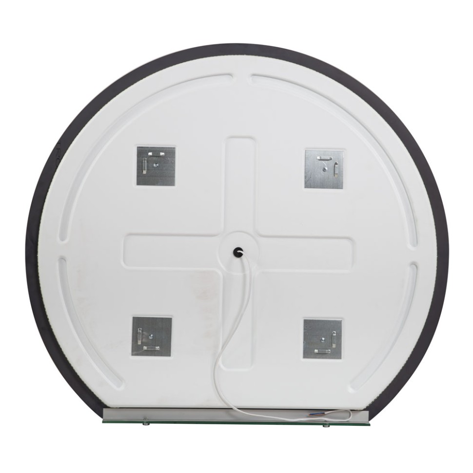 BelBagno Зеркало d90 см, с подсветкой по периметру и выключателем, цвет: хром глянцевый Spc-Rng-900-Led-Tch-Mens