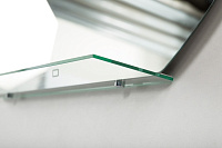 BelBagno Зеркало d90 см, с подсветкой по периметру и выключателем, цвет: хром глянцевый Spc-Rng-900-Led-Tch-Mens