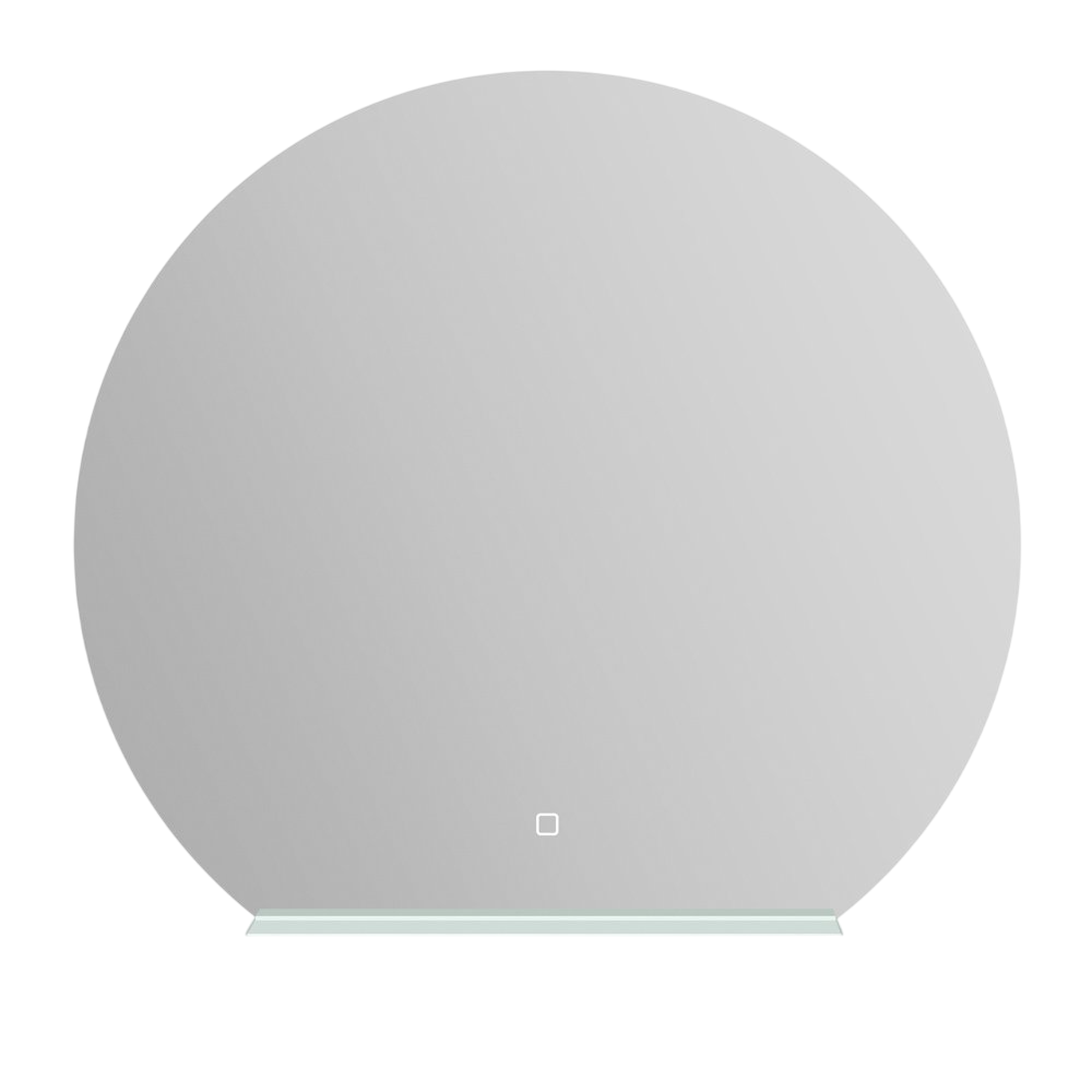 BelBagno Зеркало d100 см, с подсветкой по периметру и выключателем, цвет: хром глянцевый Spc-Rng-1000-Led-Tch-Mens