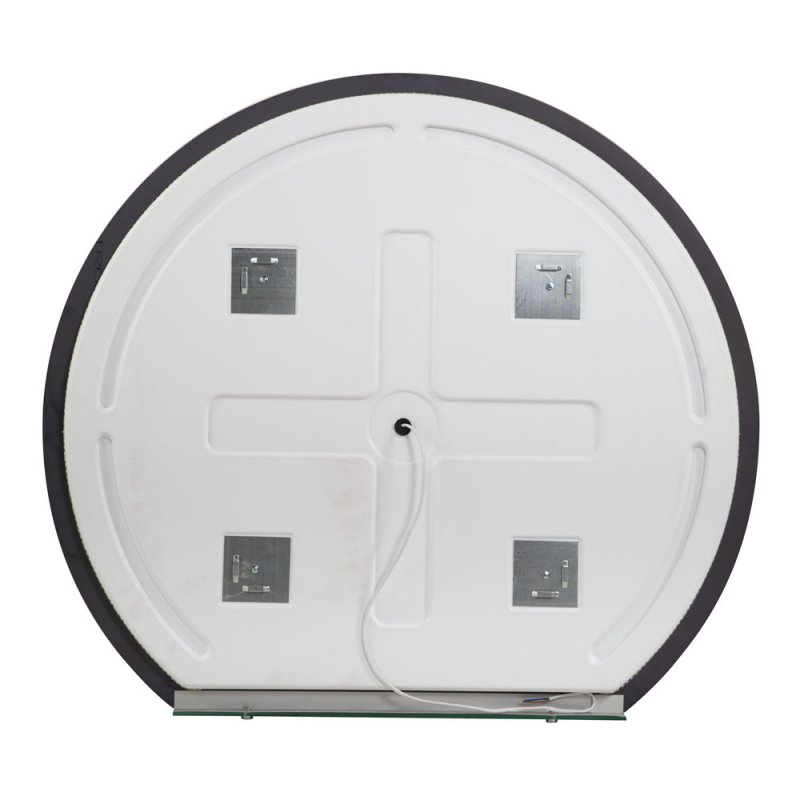 BelBagno Зеркало d100 см, с подсветкой по периметру и выключателем, цвет: хром глянцевый Spc-Rng-1000-Led-Tch-Mens