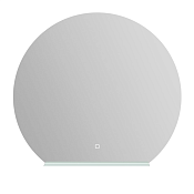 BelBagno Зеркало d100 см, с подсветкой по периметру и выключателем, цвет: хром глянцевый Spc-Rng-1000-Led-Tch-Mens