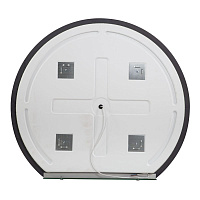 BelBagno Зеркало d100 см, с подсветкой по периметру и выключателем, цвет: хром глянцевый Spc-Rng-1000-Led-Tch-Mens