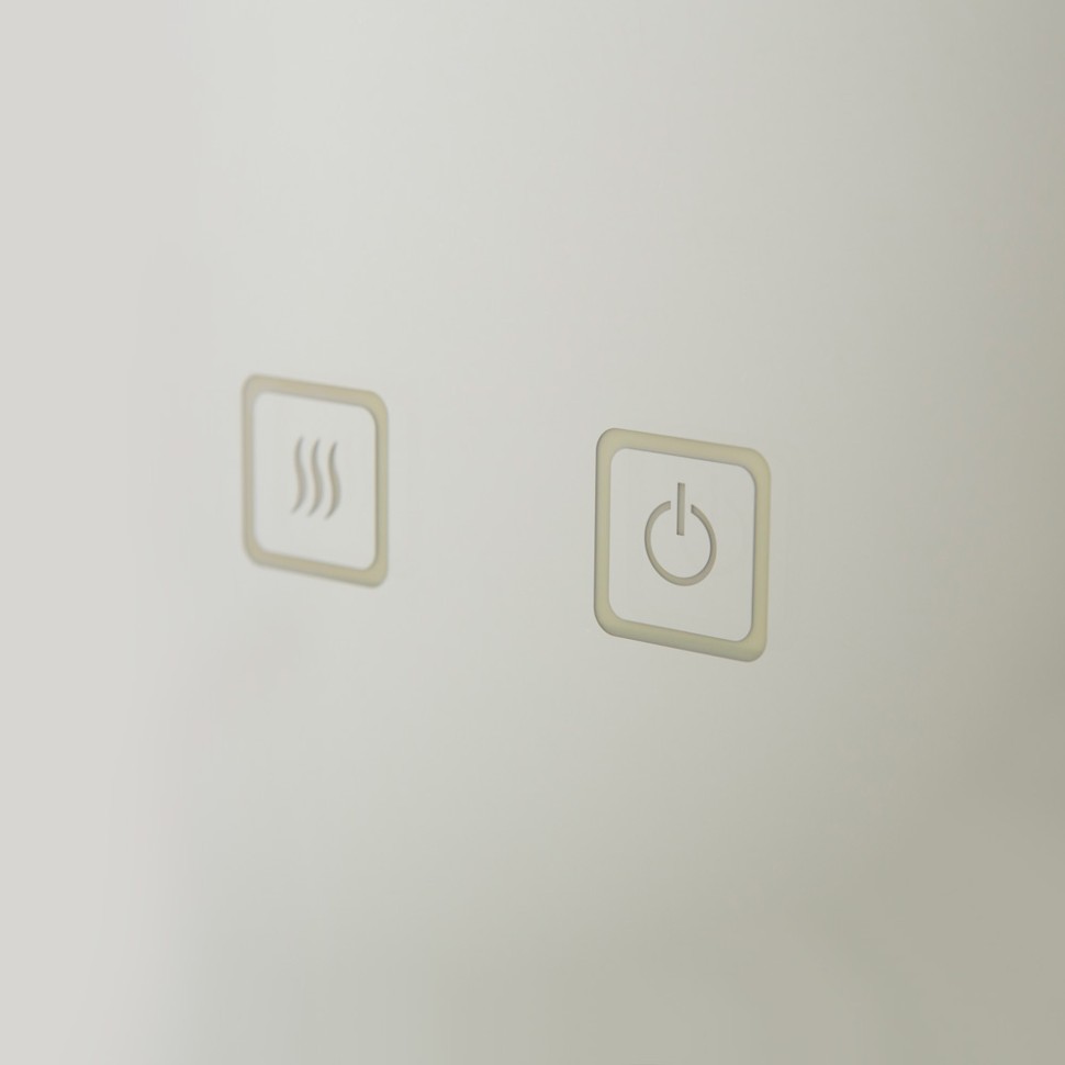 BelBagno Зеркало 60x80h см, с подсветкой, подогревом и выключателем, цвет: хром глянцевый Spc-Mar-600-800-Led-Tch-Snd