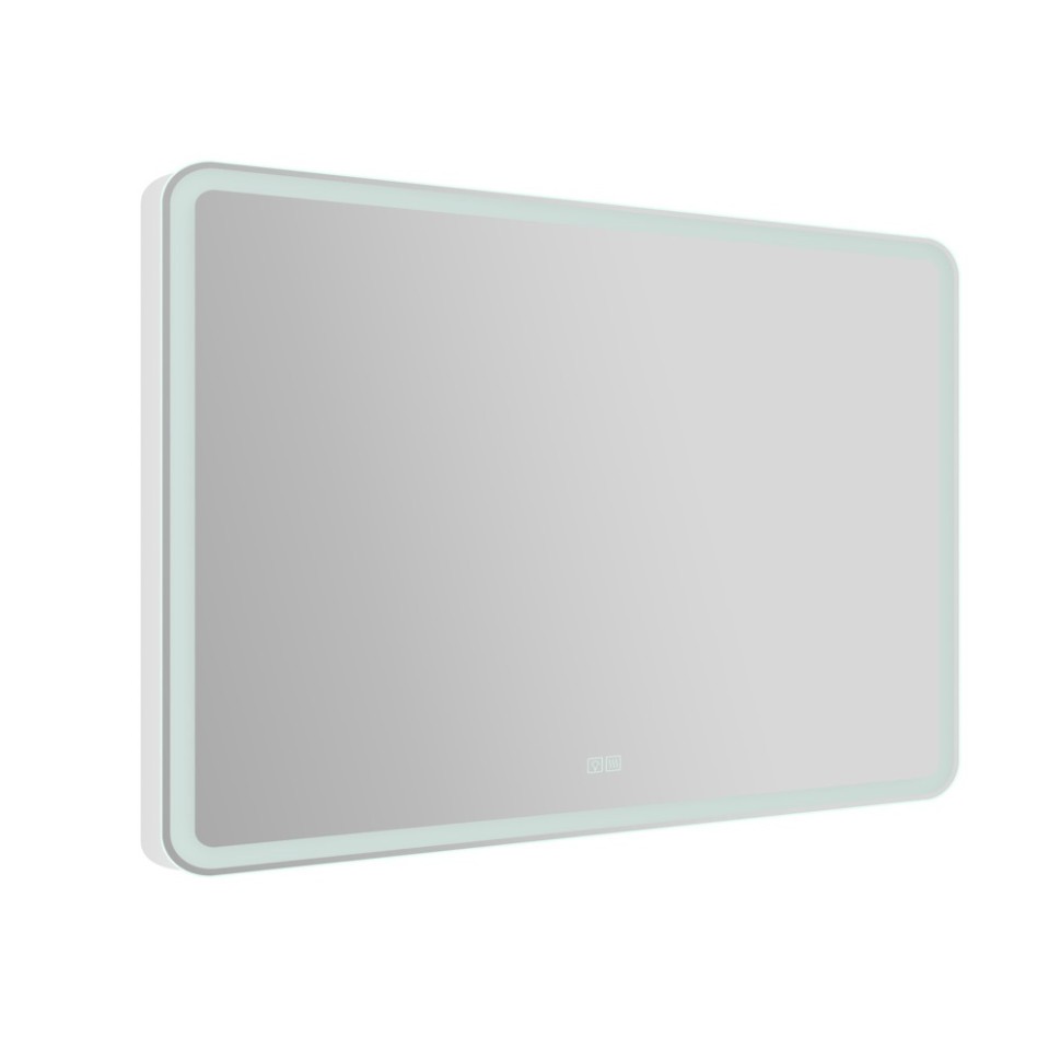 BelBagno Зеркало 110x80h см, с подсветкой по периметру, подогревом и выключ., цвет: хром глянцевый Spc-Mar-1100-800-Led-Tch-Warm