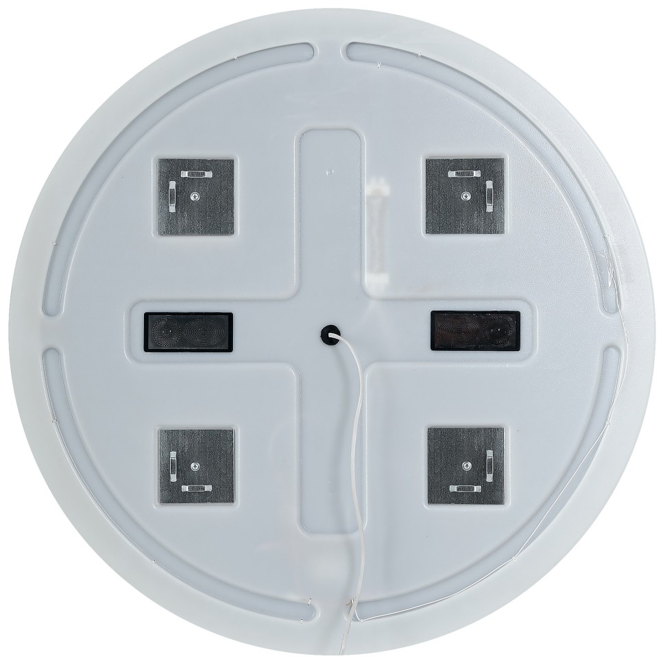 BelBagno Зеркало d70 см, с подсветкой по периметру, с выключателем и bluetooth, цвет: хром глянцевый Spc-Rng-700-Led-Tch-Phone