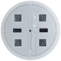 BelBagno Зеркало d70 см, с подсветкой по периметру, с выключателем и bluetooth, цвет: хром глянцевый Spc-Rng-700-Led-Tch-Phone