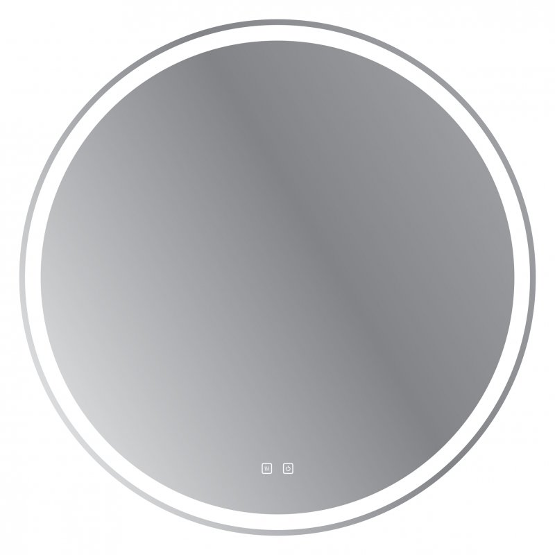 BelBagno Зеркало d80 см, с подсветкой по периметру, с выключателем и bluetooth, цвет: хром глянцевый Spc-Rng-800-Led-Tch-Phone