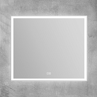 BelBagno Зеркало 90x80h см, с подсветкой по периметру, подогревом и выключ., цвет: хром глянцевый Spc-Grt-900-800-Led-Tch-Warm
